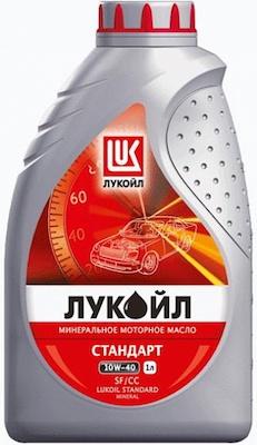 Лукойл 19184 Масло моторное минеральное СТАНДАРТ 10W40 SF/CC 1л.